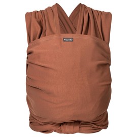 Hoppediz Elastic Baby Sling - for Newborns from Birth (2-9 kg) - Organic Cotton - Copper 4.60 m
