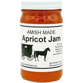 Amish Jam Apricot - 8 Oz Set of Three Jars