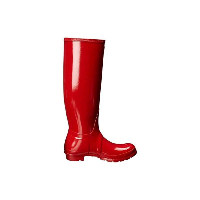 Hunter Women's Original Tall Gloss Snow Boot, Military Red, 9