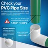 FORMUFIT PVC Pipe, 1-1/4" Size, (1.660" Actual OD) Sch 40