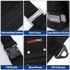 WISEPRO Tool Belt with Suspenders, Heavy Duty Adjustable Detachable Electrician