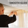 Plastic Curtain Glider Hooks Pack of 40 - Curtain Track