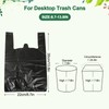 Adult Diaper Disposal Bags, Extra Thick, Black, Small 100 Count