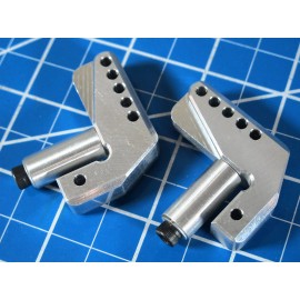 Tamiya Aluminum Front & Rear Axle Linkage Mount Tamiya 1/10 Bullhead Clodbuster