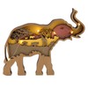 Elephant Statue Boxwood Mechanical Engraving Safe Durable Exquisite Details Elephant