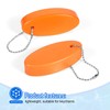 Foam Floating Keychain Oval Float Key Ring Key Float Foam