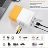 Generic Mini LED Projector Portable 1920x1080 Resolution Large Screen LED