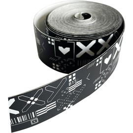 SM SunniMix Cinta de protección para la Cabeza de la Raqueta, Protectora de fricción Negra Protectora para el Marco de la Cabeza de la Raqueta