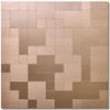 DICOFUN 10 Sheets Copper Peel and Stick Tile Backsplash, Stainless