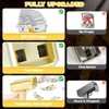 Gold Money Gun Shooter and 201 PCS Props (No Real