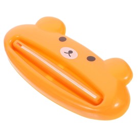 STOBAZA Toothpaste Tube Squeezer Dispenser Cartoon Animal Holder Squeeze Tube for Creams Cosmetics Reusable for Family Random Style