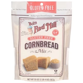 Bob's Red Mill Gluten Free Cornbread Mix, 20 oz (Pack of 1) - Gluten Free, Kosher