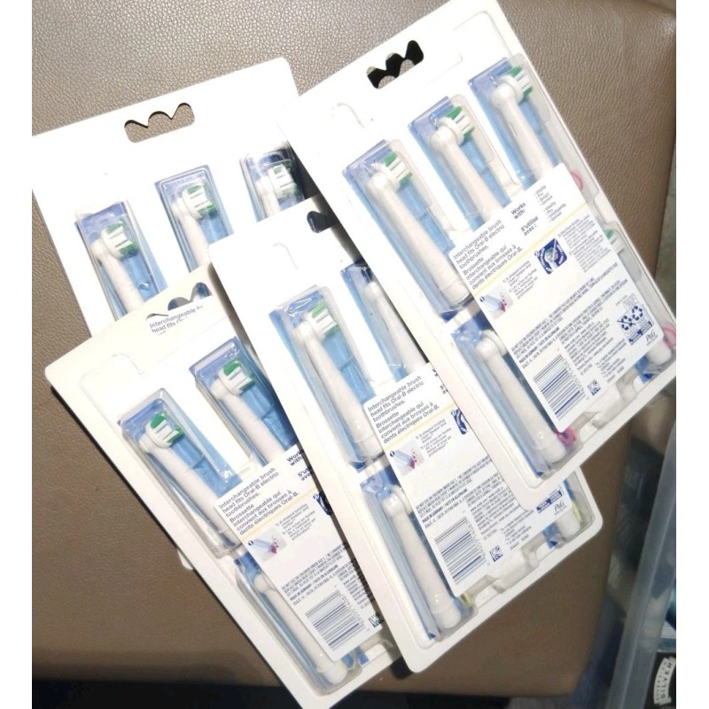 Oral-B (4) Oral-B Precision Clean Replacement Brush Heads 5 Count