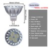 ALIDE MR16 GU5.3 Led Bulbs 5W 4000K Neutral/Natural White,20W-35W Halogen