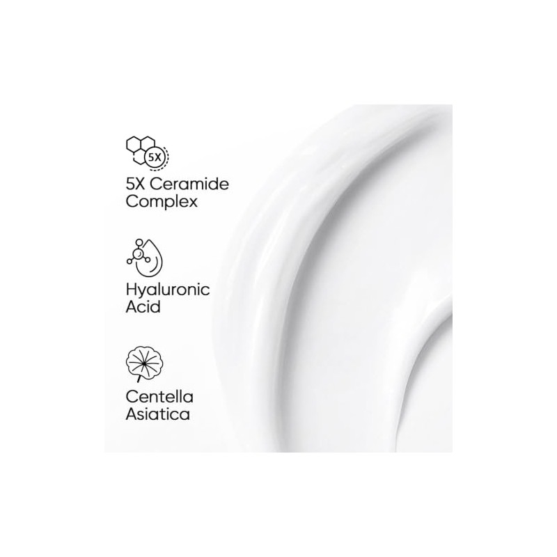 Skintific Crema Hidratante Facial con Ceramidas 5X, 100 G