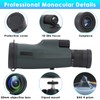 Optical Zoom Monocular Telescope 10-30 x 50, HD Monocular Telescope
