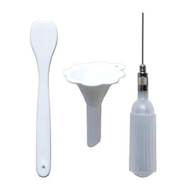 KUDOS.JP Perfume Refill Tool Kit, 3 Different Refillable Tools, Spatula, Dropper, Funnel - Japan Import