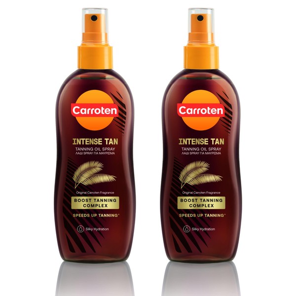 Carroten Carroten Intensive Tanning Oil SPF 0, 300 ml (2-pack)