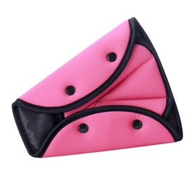 Kids Car Seat Belt Adjuster Universal Safety Cover Harness Strap Pad Child Triangle Positioner Adjustment Seatbelt Protection Cover Fit Baby Toddler Adult Shoulder Neck Secure for Traveling Sleeping