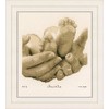 Vervaco PN-0153837 Baby's Feet Embroidery Kit Counted Pattern Cotton Multi-Coloured