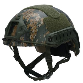 LOOGU Tactical Helmet, Adjustable Fast MH Bump Protective Gear for Airsoft Paintball with 12-in-1 Face Mask