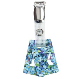 X-ray Markers with Carry-on Strap Radiography Tablet Markers Radiopaque L and R for Radiographer with Forget-Me-Not Multicolour Pattern Clip with Metal Poppers