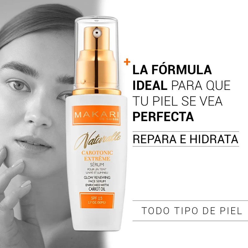 Suero Facial Renovador Serum Extreme Glow Makari Tipo de piel
