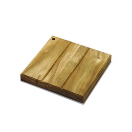 Tosa Ryu NB-44 Cherry Blossom Tiny Trivet, Natural, Square