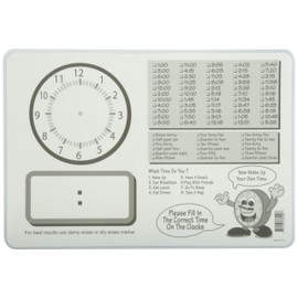 Painless Learning Time to Tell Time Placemat