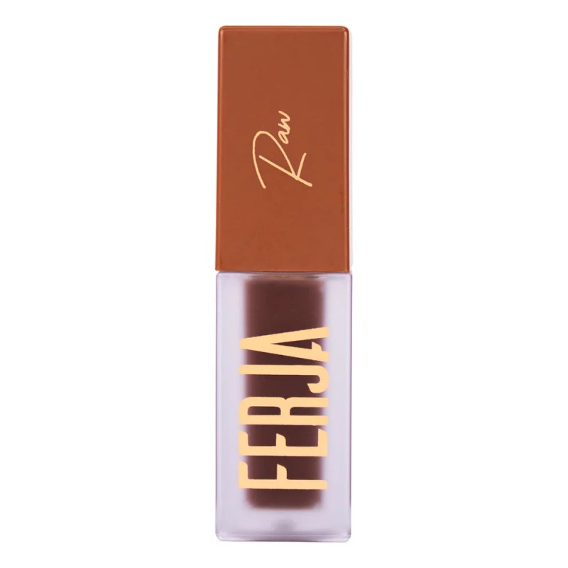 Lip Gloss Ferja Raw Café 5ml Brillo Hidratante Café