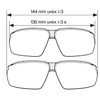 Uvex I-3 S Supravision Excellence Safety Glasses - Tinted /