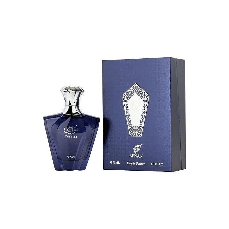 Afnan Turathi Blue Eau de Parfum Spray for Men, 3