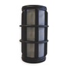Filter Screen, Black, 5" Length, 2" Dia