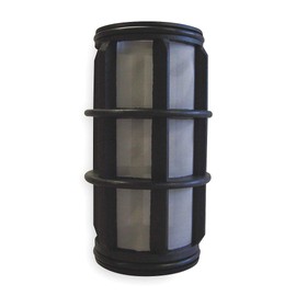 Filter Screen, Black, 5" Length, 2" Dia