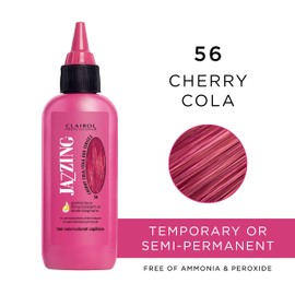 Clairol Professional Jazzing Semi-Permanent Hair Color, No.56 Cherry Cola, 3 oz.