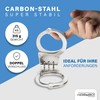 Professional Handcuffs Made of Robust Steel with 2 Keys Police