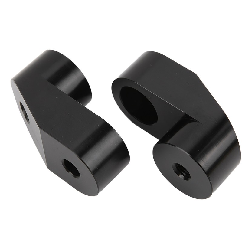 Pair Mirror Riser Adjustable CNC Billet Aluminum Replacement for Polaris