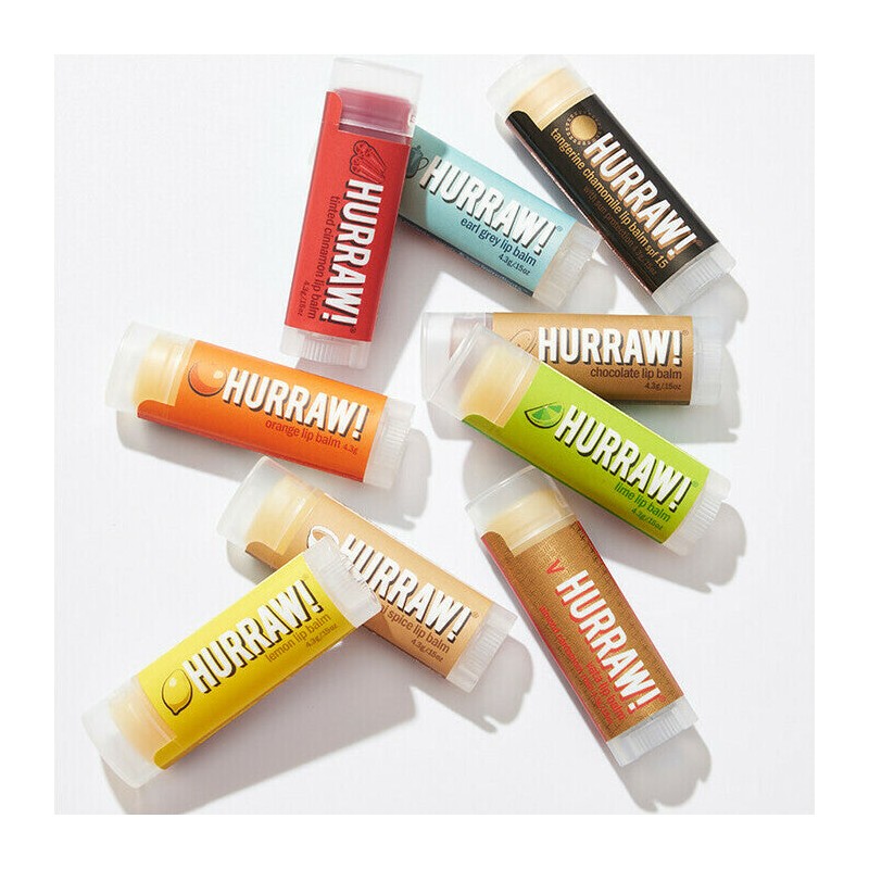 Hurraw Organic Tinted Lip Balm - Hazelnut, 4.8g
