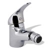 vidaXL Bathroom Bidet Mixer Tap Chrome Kitchen Deck Mounted Faucet