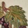 Touch of Class Grape Harvest Realistic Grapes Double Switchplate -