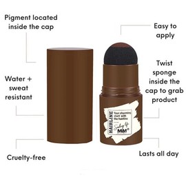 One Step Eyebrow Stamp Makeup Eyebrows Shape Set Eyebrow Stick Hair Line Brow Stamp Tint Natural Eye Cosmetic Tool Long-lasting Long-lasting Tinted