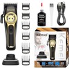 KEMEI 2373 Cortapelo Profesional para Hombre, Cortapelo de Barbero sin