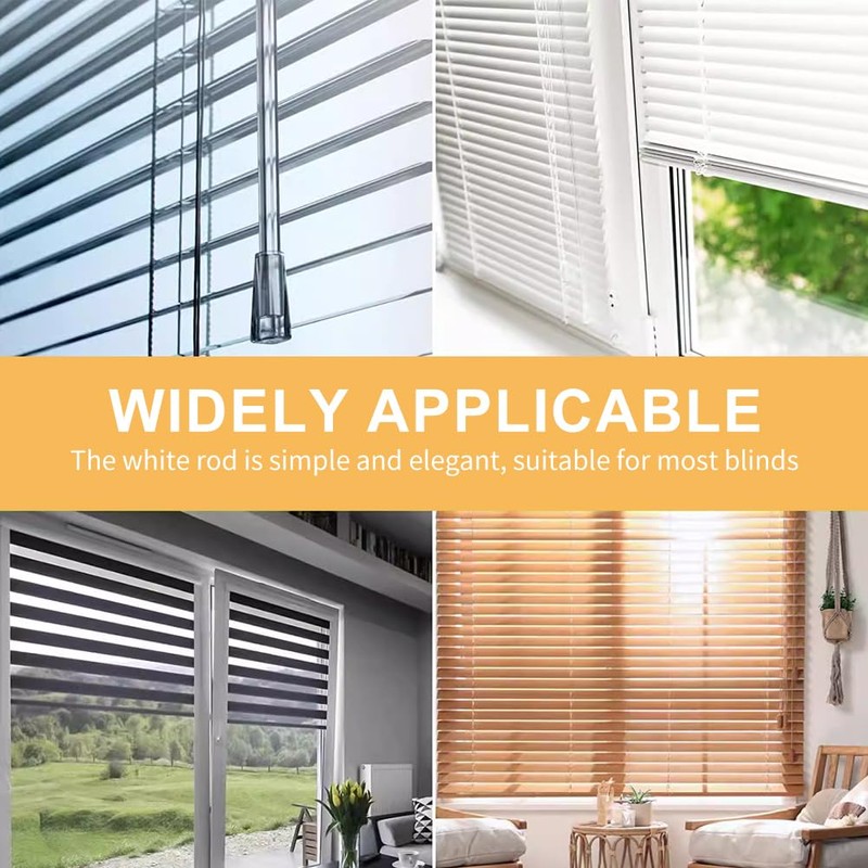 AOOCEEPAW 17 Inches 2 Pieces Blind Wand, Vertical Blinds Replacement