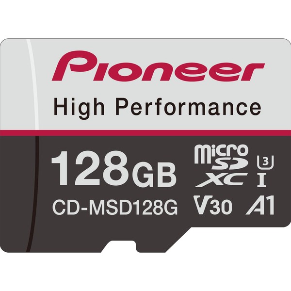 Pioneer Pioneer CD-MSD128G SDXC Micro SD Card 128GB CLASS10 U3