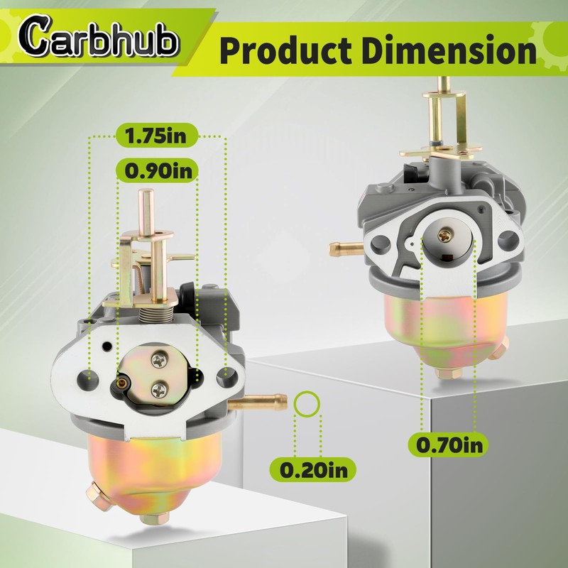 Carbhub EA175V EA190V Carburetor for Subaru EA190V EA190VS Robin EA190VS5050