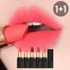 [1+1] Prong Period Velvet Matte Lipstick 5 colors Long-lasting, low-smudge lipstick - 02. Brave / [1+1] 프롱 피리어드 벨벳 매트 립스틱 5color  지속력 좋은 묻어남 적은 립스틱 - 02.용감