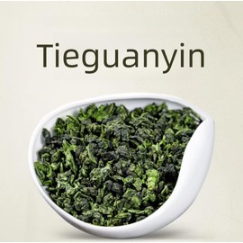 MOORCHOCO TieGuanYin Oolong Tea Loose Leaf, Iron Goddess of Mercy, 17.63 oz-500g, From Anxi Fujian (乌龙铁观音500g)