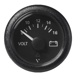 VDO Marine 2-1/16" (52MM) VIEWLINE - Voltmeter