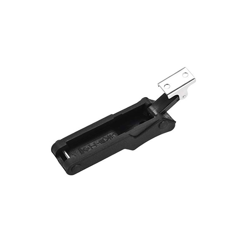 uxcell Rubber Flexible SUS304 Stainless Steel Soft Draw Latches Hasp