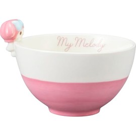 Sanrio SAN4212-3 My Melody Tea Bowl, My Melody, Includes Figure, Large Tea Bowl, My Melody, Miscellaneous Goods, Gift, Made in Japan